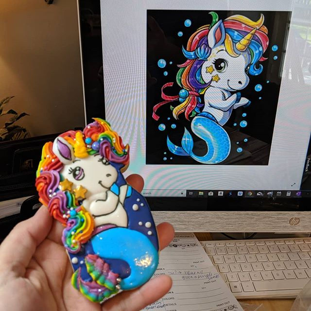 Thumbnail: Unicorn cookies