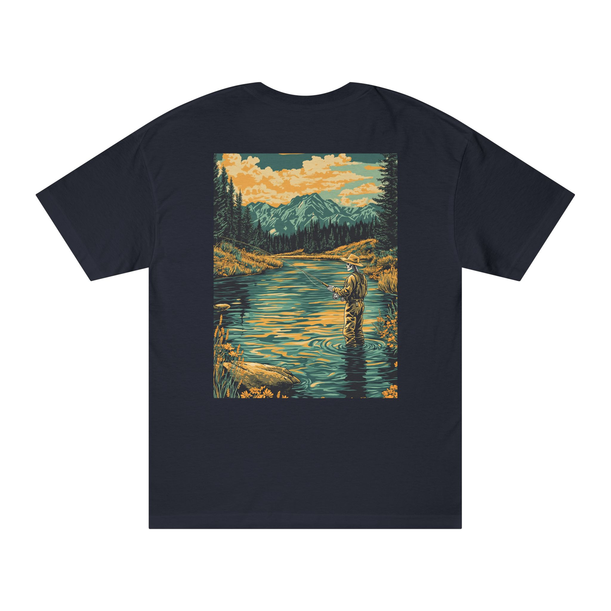 Stream Slayer Fly Fishing Tee view 5