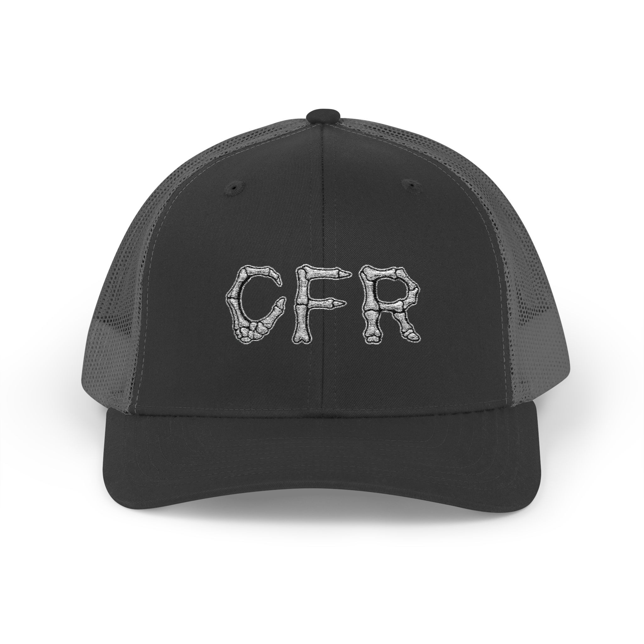 CFR Bones Snapback Trucker Hat view 5