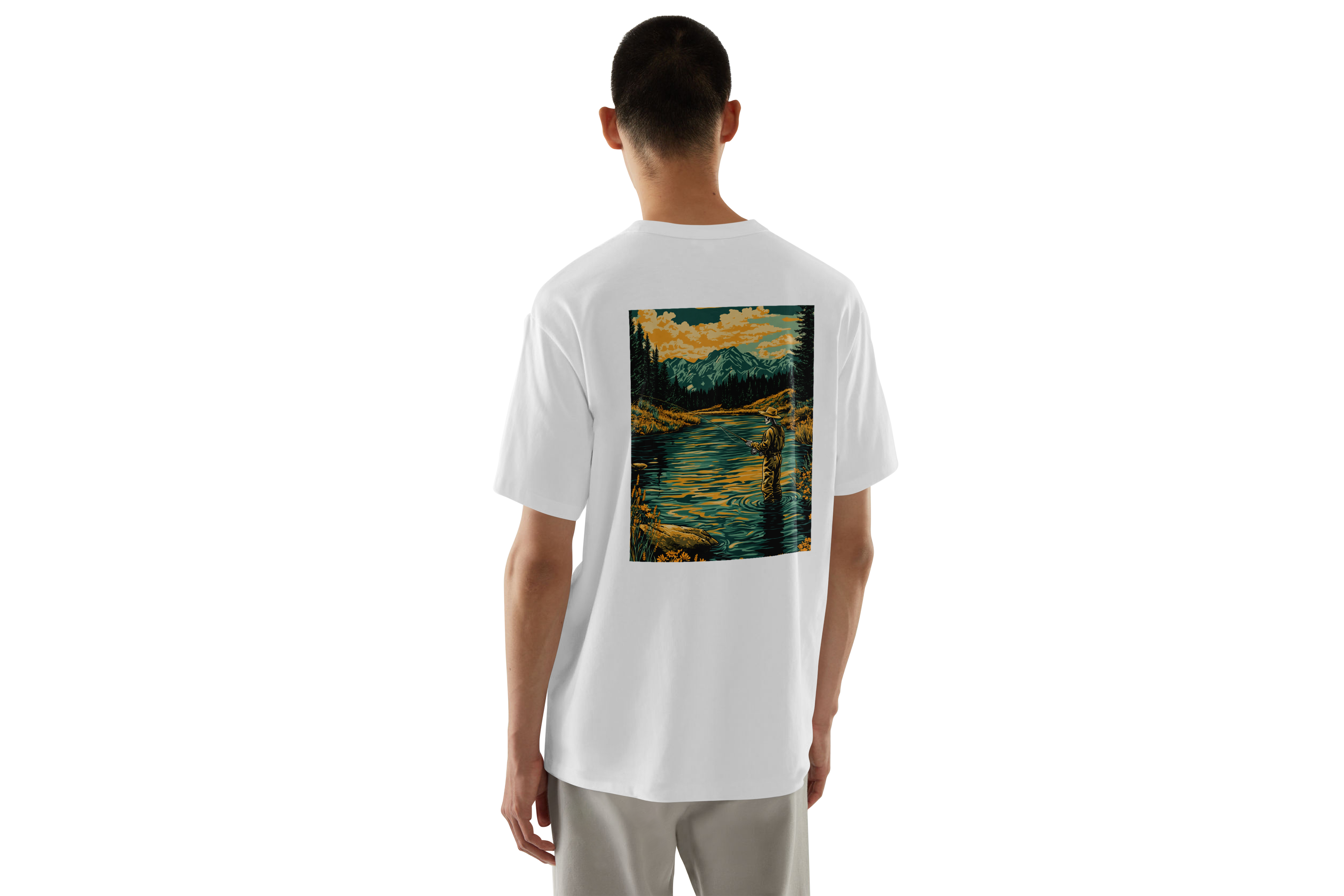 Stream Slayer Fly Fishing Tee view 4