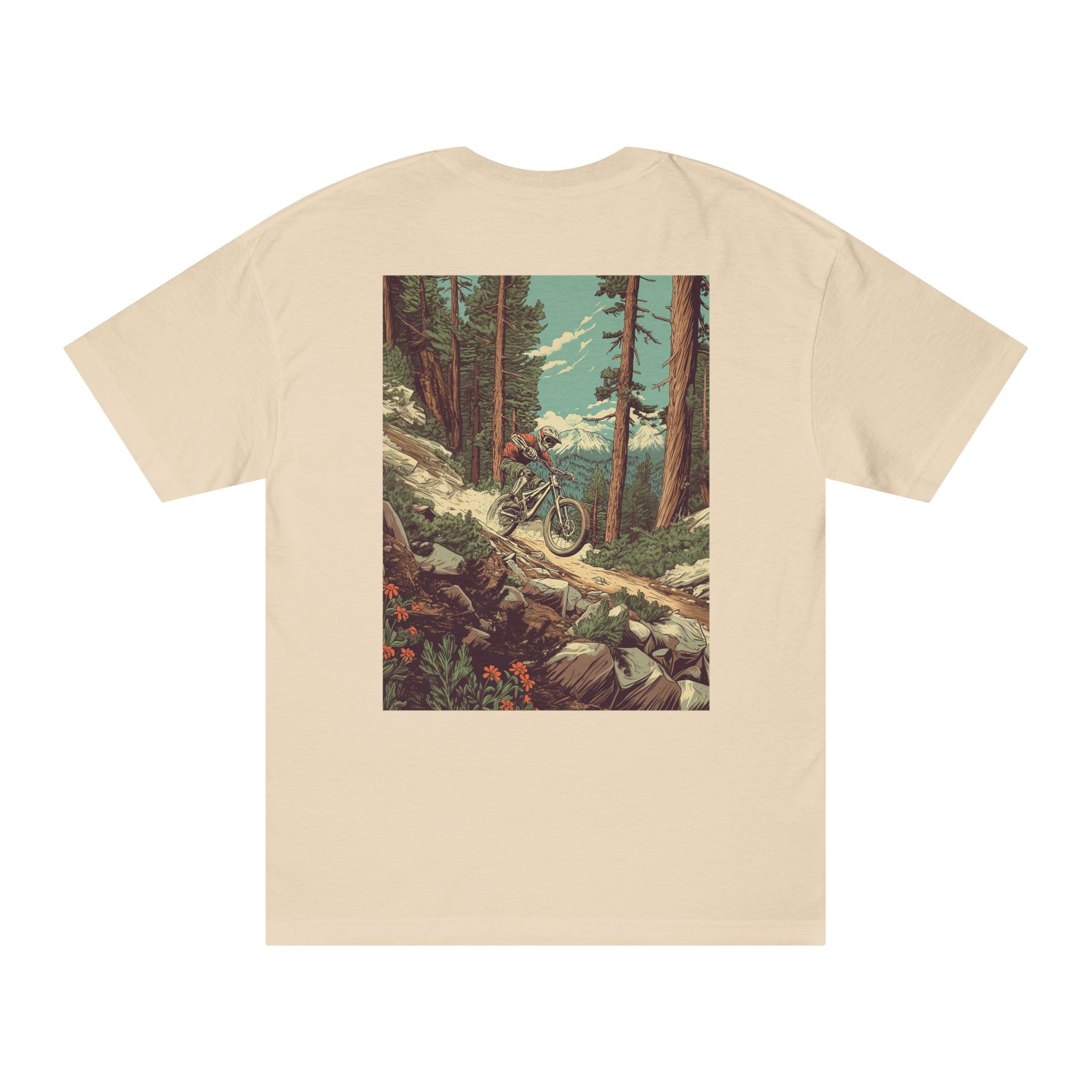 Downhill Rebellion MTB Tee view 5