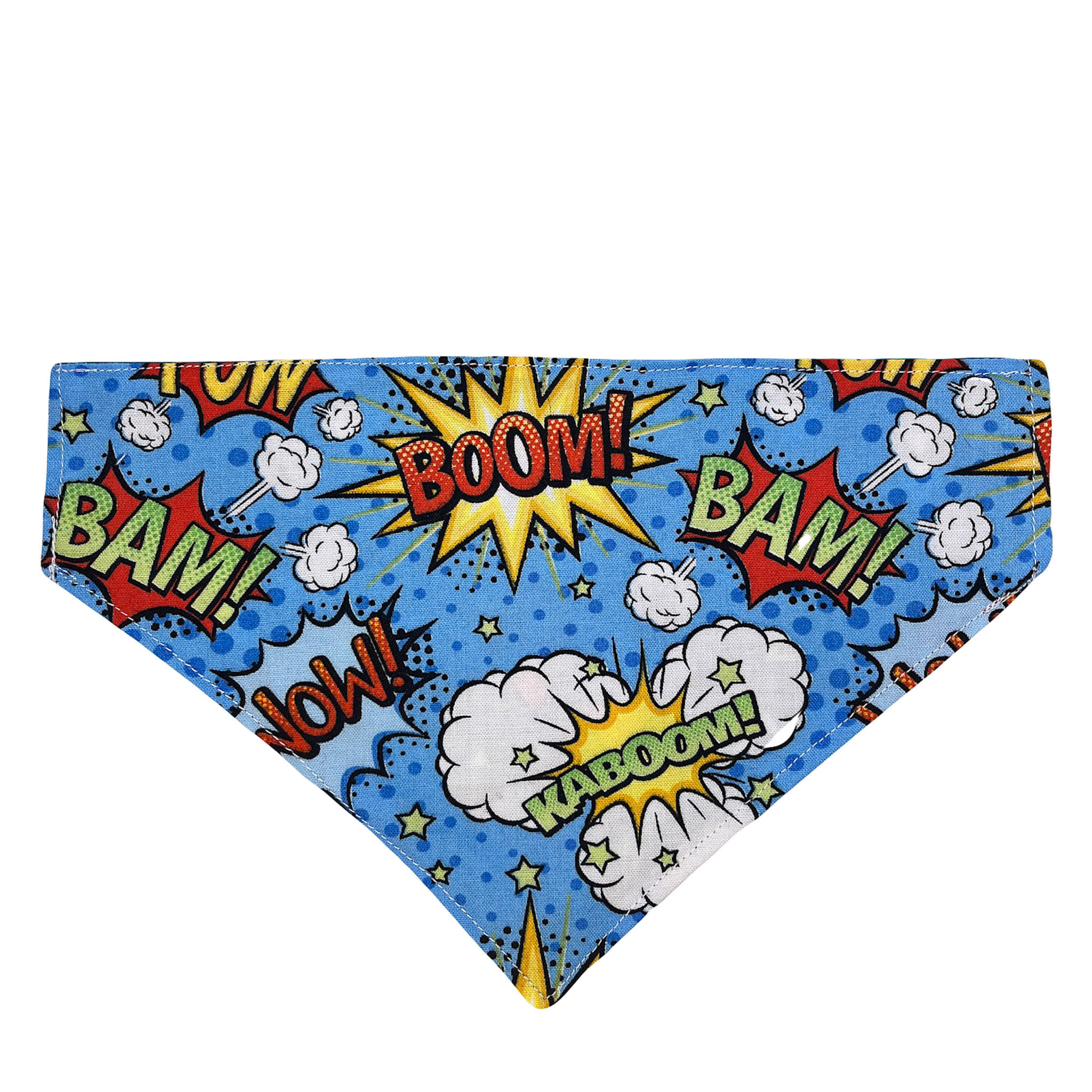 Kaboom and Colorful Triangles Bandana