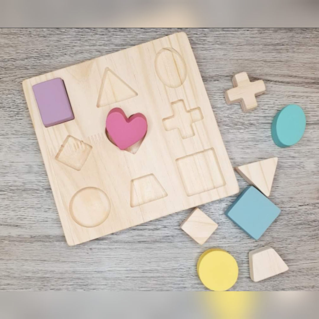 Educational Wood Figure Puzzle 