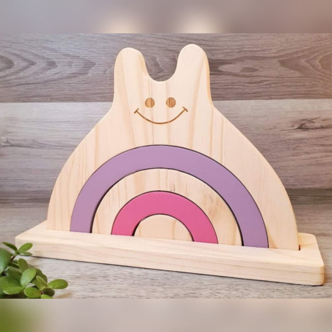 Educational Rainbow Stacker 