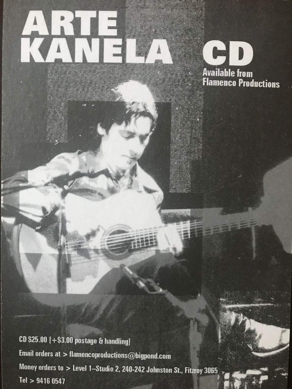 Arte Kanela Flamenco CD