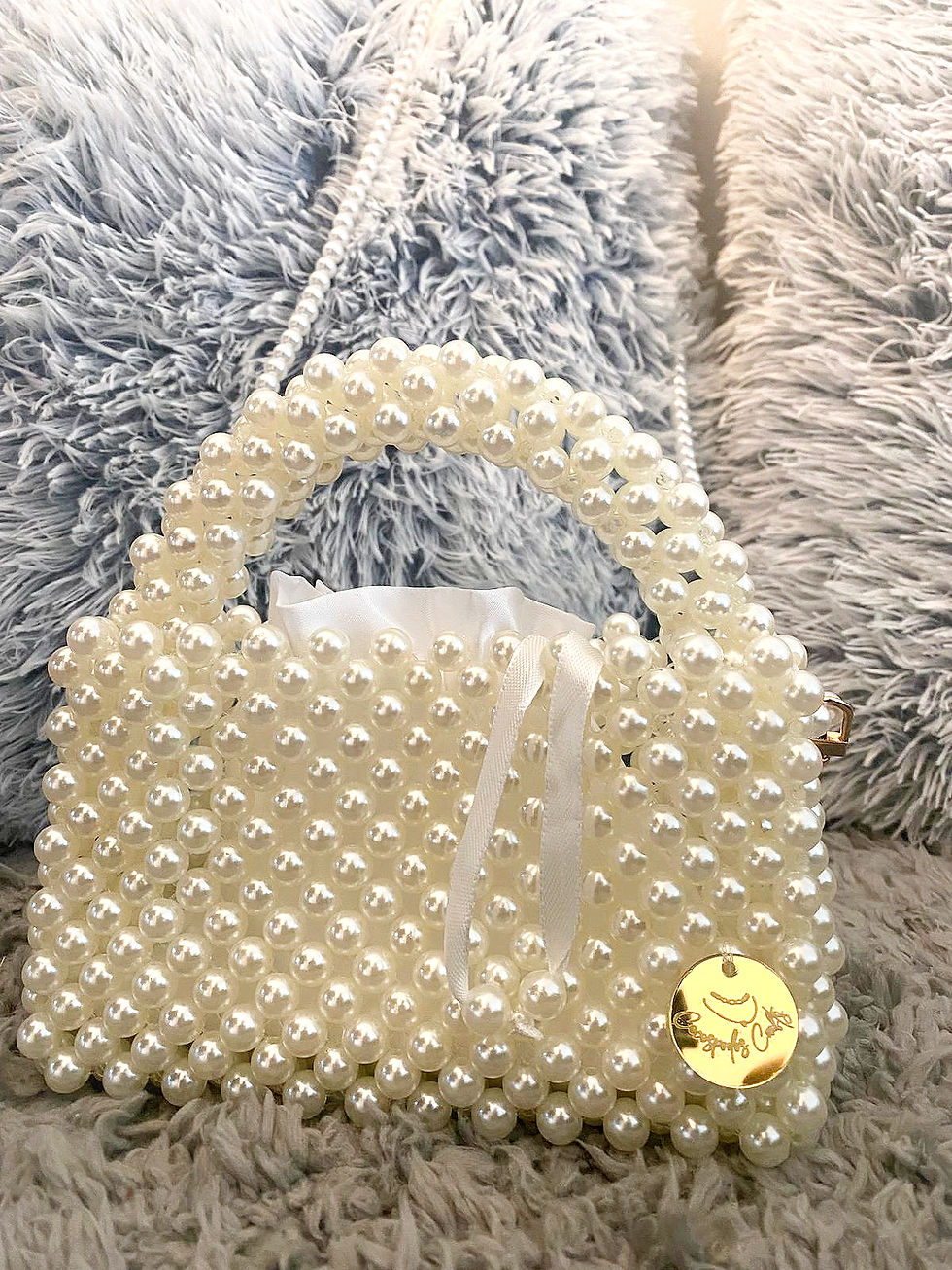 Thumbnail: Coco Chic Mini Pearl  Bag