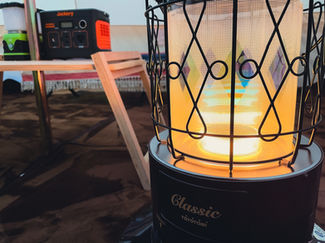 【冬支度】コテージ・豪華手ぶらキャンプストーブ完備しました