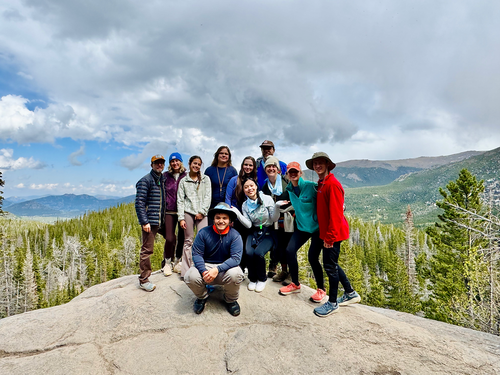 Hiking in Rocky Mountain National Park, Summer Trek 2025