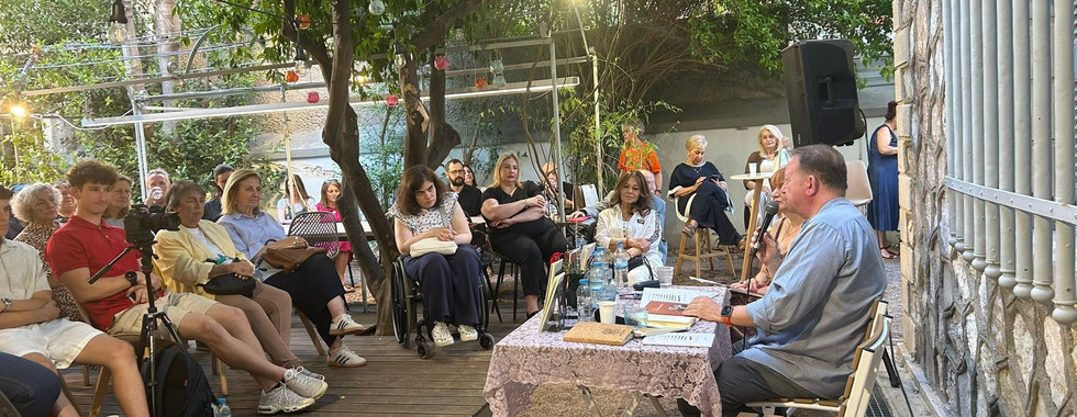 Η ποίηση του Αλέξη Χαρισιάδη στο Φεστιβάλ Κήπου του Παλαιού Φαλήρου