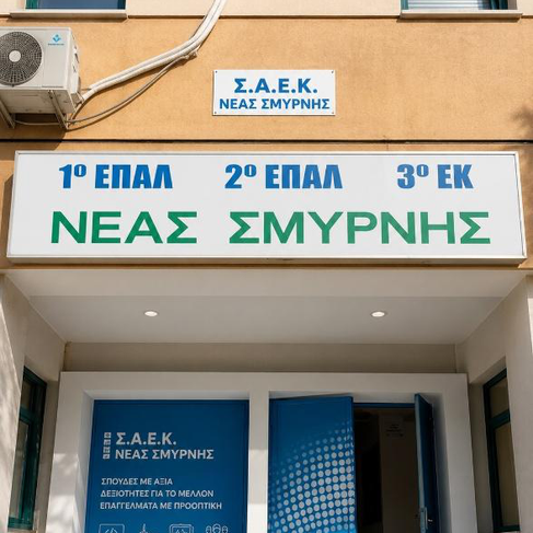 Σ.Α.Ε.Κ. Νέας Σμύρνης: Δωρεάν σπουδές σε ειδικότητες με ζήτηση στην αγορά εργασίας