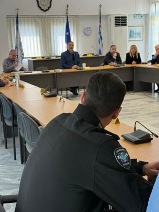 Συνάντηση Δημάρχου Παλαιού Φαλήρου με Υπουργείο Προστασίας του Πολίτη και ΕΛ.ΑΣ. για την ασφάλεια τη