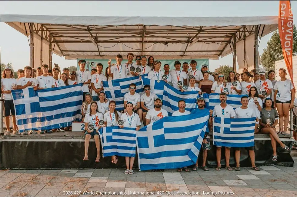 Ιστιοπλοΐα: Σπουδαίες παγκόσμιες διακρίσεις για τον Ναυτικό Όμιλο Παλαιού Φαλήρου στο Πρωτάθλημα 420