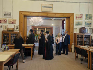 Στην ΕΣΤΙΑ Νέας Σμύρνης ο Μητροπολίτης Συμεών και προσκεκλημένοι Ιεράρχες