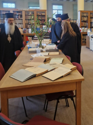 Στην ΕΣΤΙΑ Νέας Σμύρνης ο Μητροπολίτης Συμεών και προσκεκλημένοι Ιεράρχες
