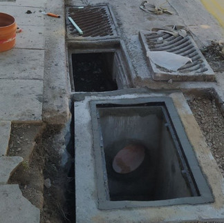 Νέα φρεάτια ομβρίων στο Παλαιό Φάληρο – Παρεμβάσεις για την αντιπλημμυρική προστασία