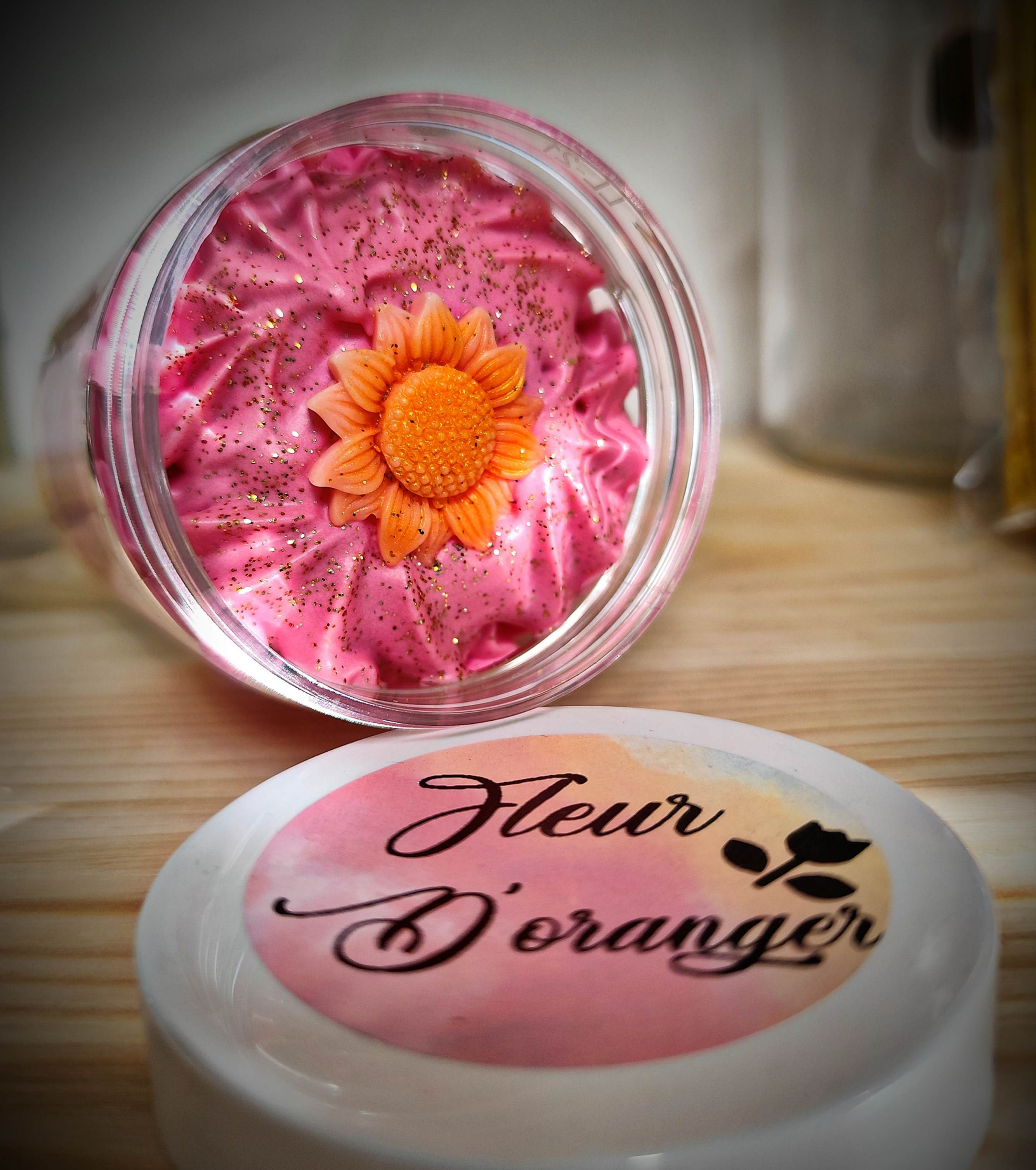 Fondant crémeux fleur d'oranger