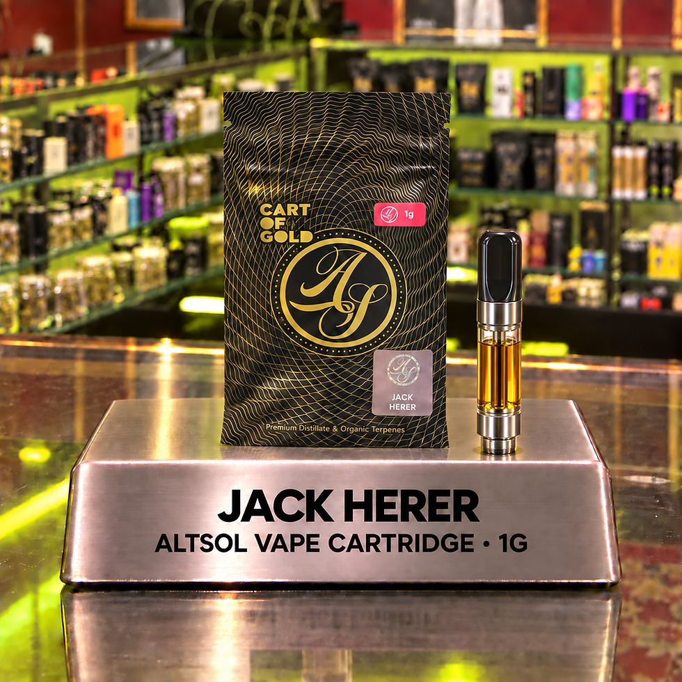 Jack Herer Vape Cartridge 1g at Best Stop Dispensary