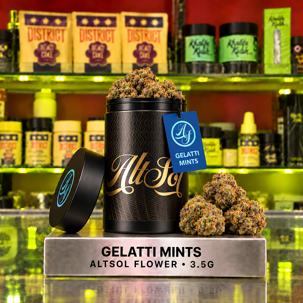 Gelatti Mints Flower 3.5g at Best Stop Dispensary