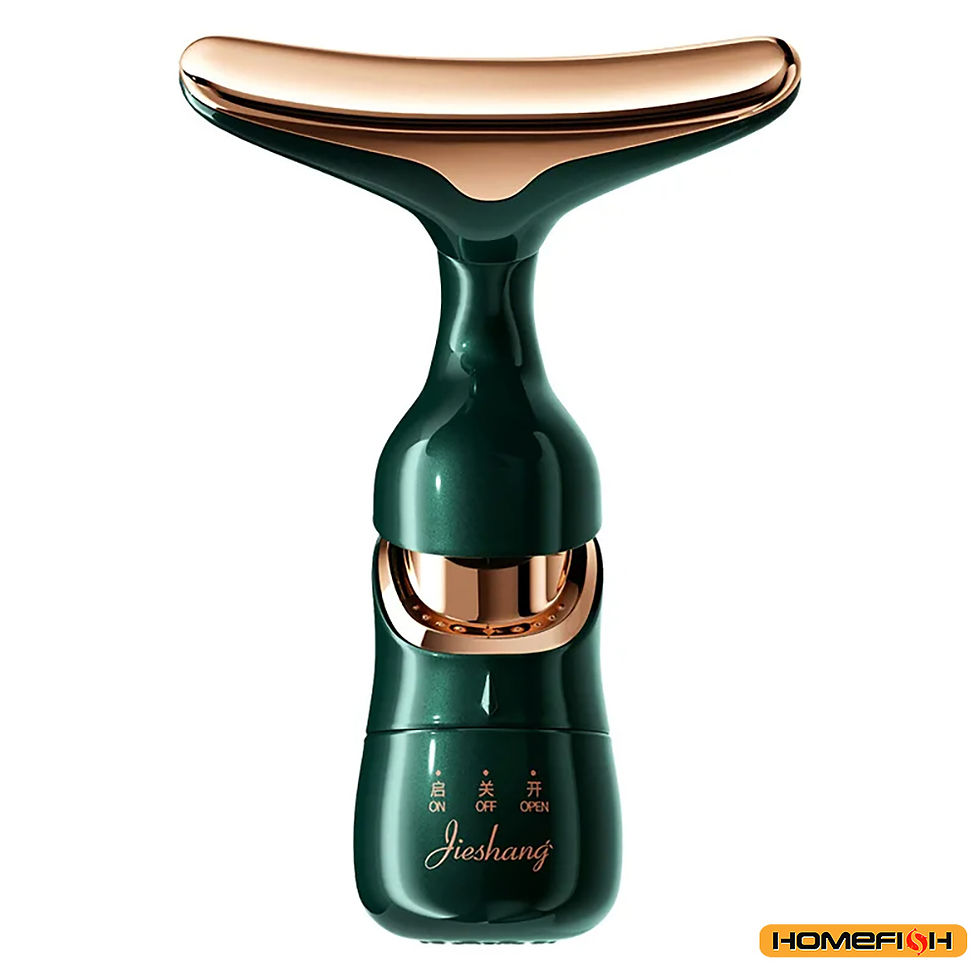 Miniatura: Aparelho Facial 3 em 1 HOMEFISH para Lifting, Pescoço, Rosto e olhos