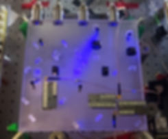 Sr optical lattice clock optical circuit board, 461 nm