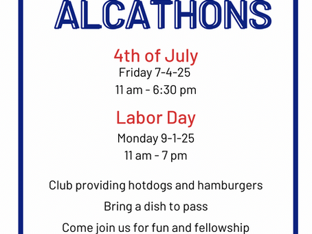 Upcoming Events: