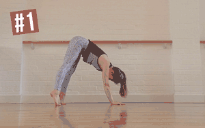 Flowing through February's At Home Workout