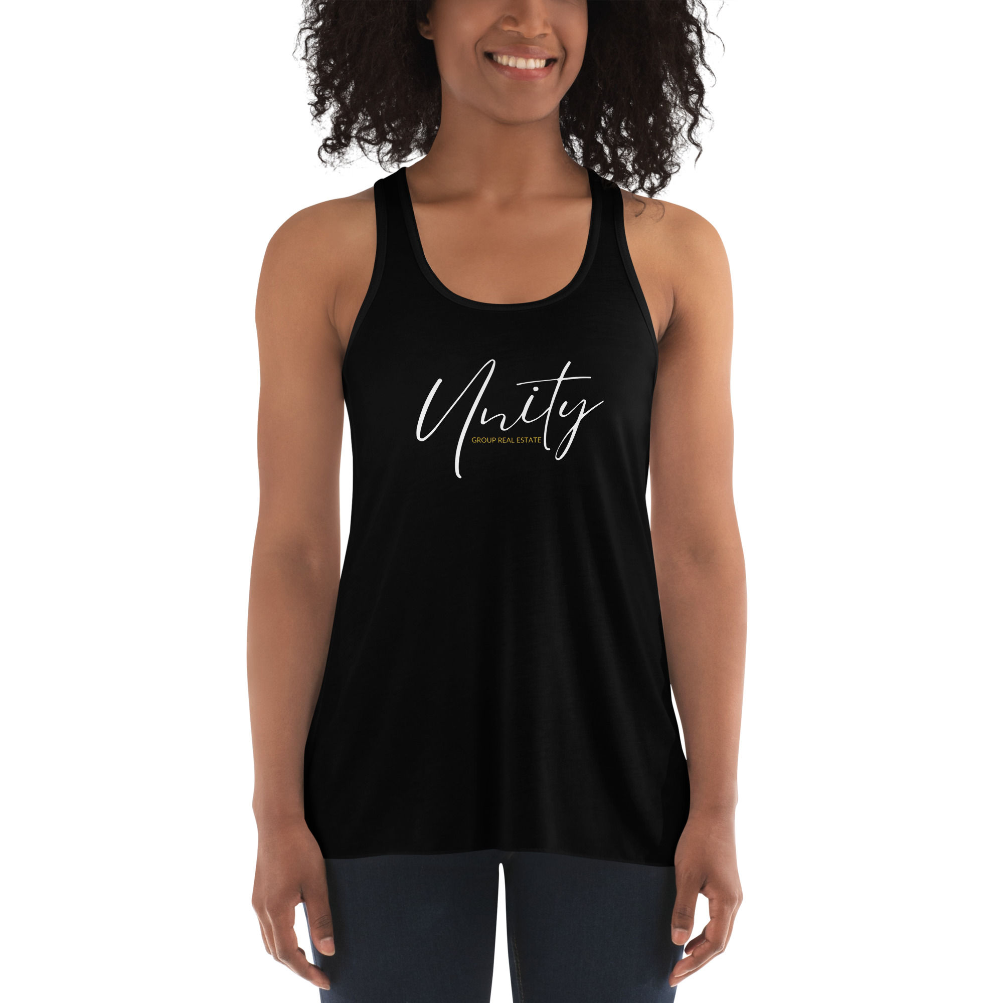 Elegant Unity Women's Flowy Racerback Tank
