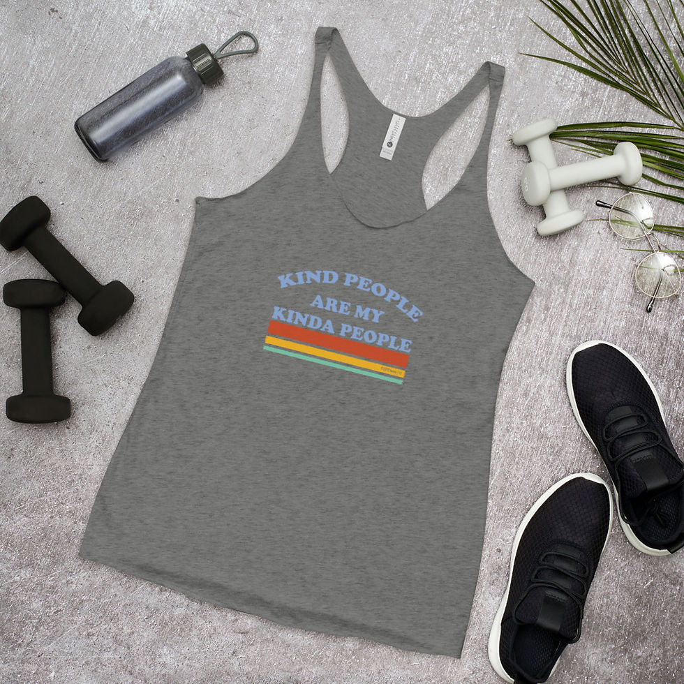 Thumbnail: My Kinda People Women's Racerback Tank