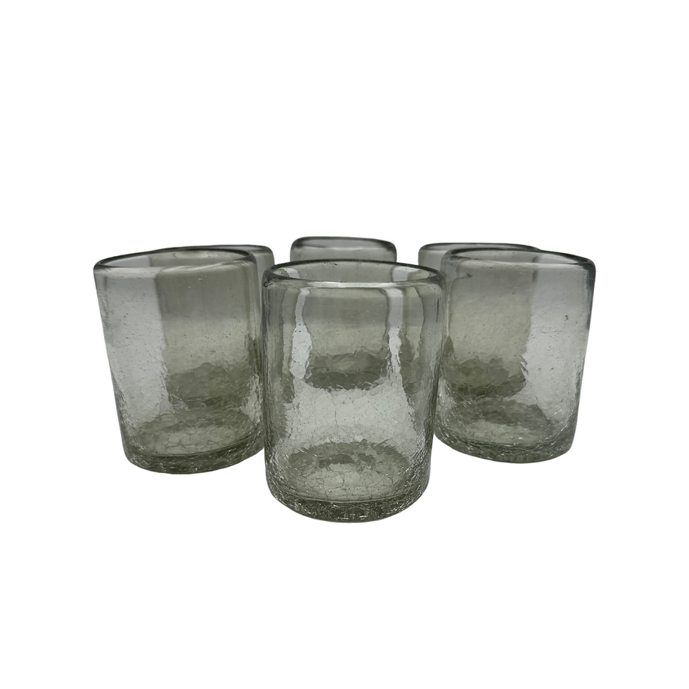 Thumbnail: Crackled Glasses | Set 6