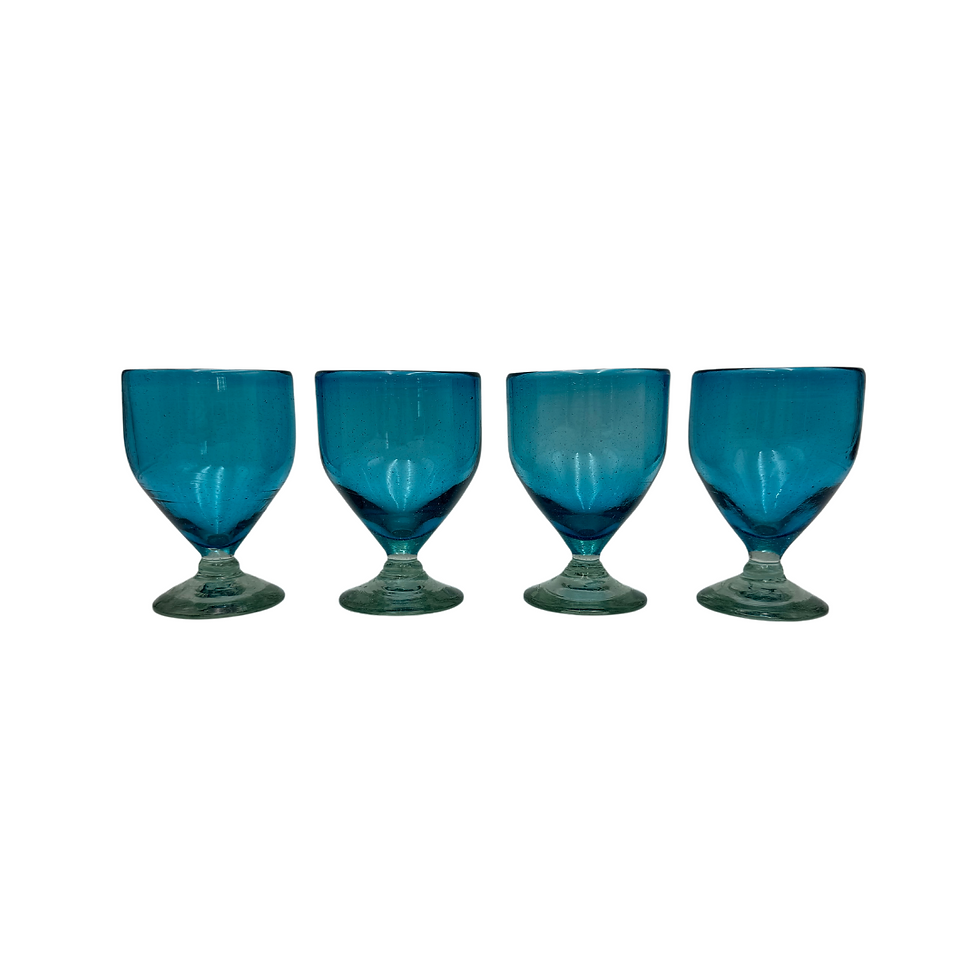 Miniatura: Solid turquoise linda 12 oz