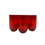 Miniatura: Vasos Gota Solido Rojo 16 oz  | Set 6