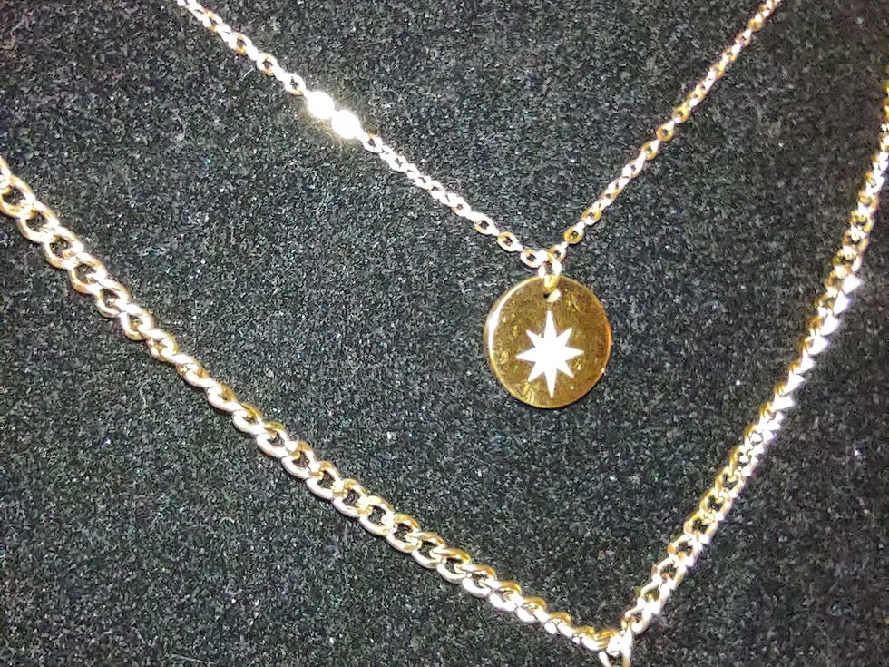 Thumbnail: Mystic Muse- Gold Plated Layered necklace