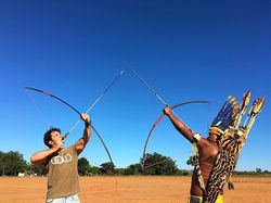 Aldeia Quatro Cachoeiras 🏹 #MT #tbt