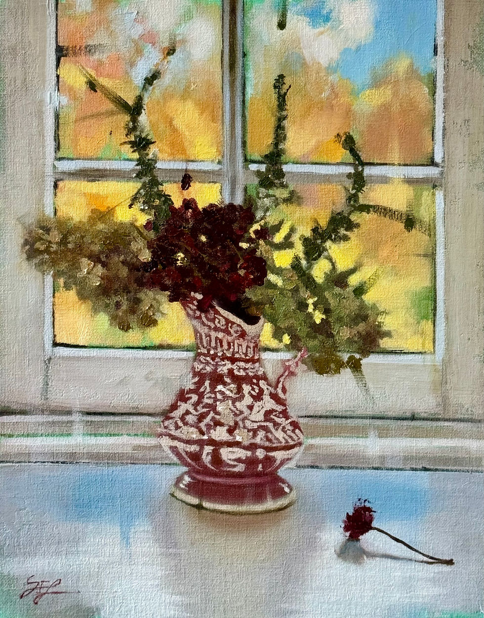Dried Hydrangeas