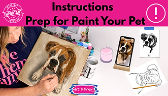 Paint Your Pet Tutorial by Deb Brown