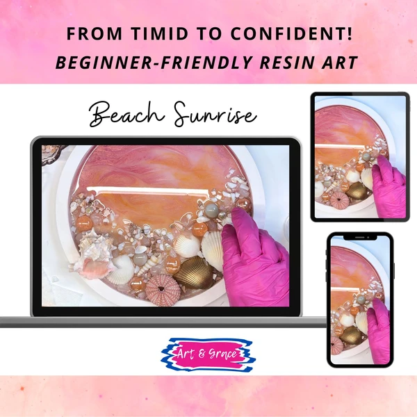 Beach Resin Art Class