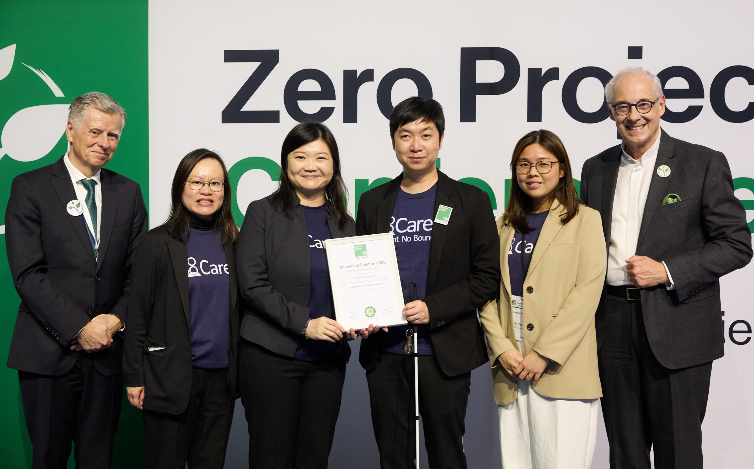 Hong Kong Charity Earns Prestigious United Nations Zero Project Award for Groundbreaking CareER Disability Inclusion Index