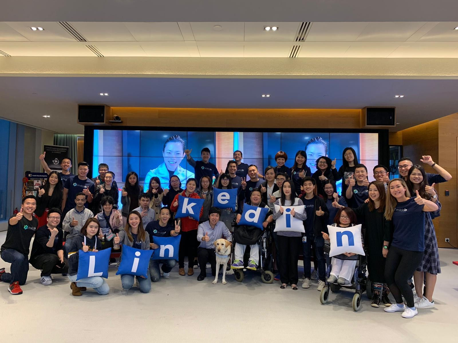 A past CareER job-skills workshop with LinkedIn.