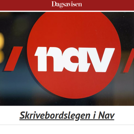 Skrivebordslegen i NAV