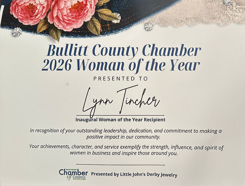 I’m Woman of the Year??? What???