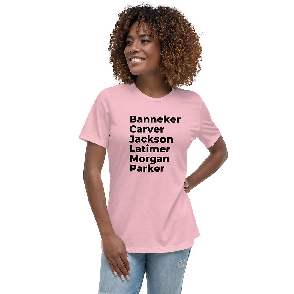 Thumbnail: Black Inventors - Women's Relaxed T-Shirt