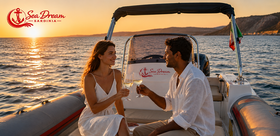Escursione Aperitivo al tramonto con Sea Dream Sardinia