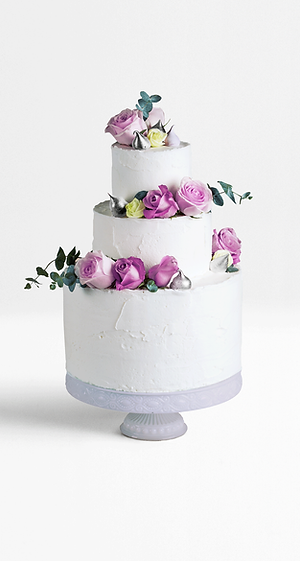 Decorated Layered Cake