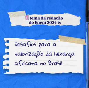 Como seria minha redação no Enem 2024
