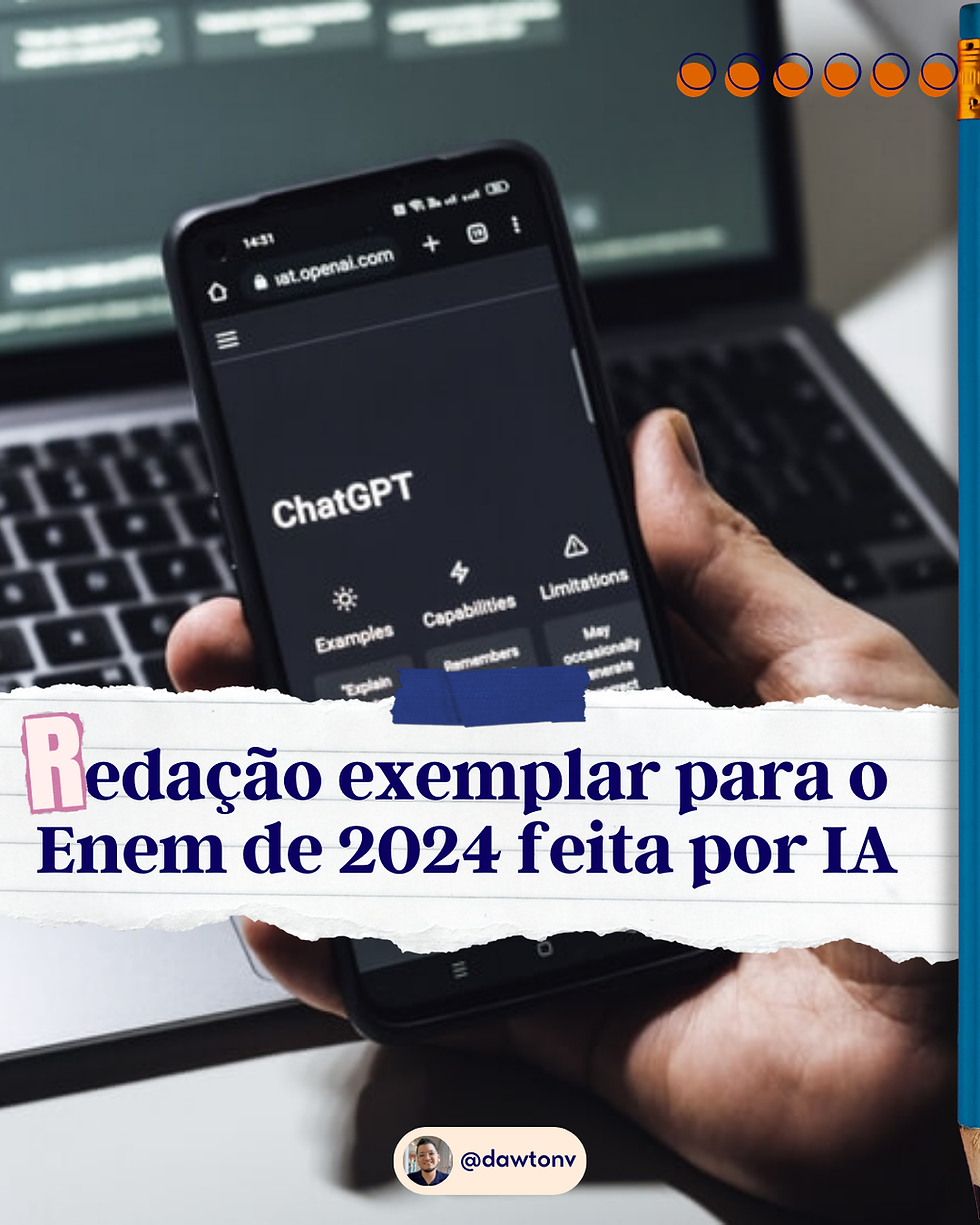 Imagem com plano de fundo texturizado em papel amaçado, com outros dois pedaços de papel colados por fita adesiva, em que se pode ler o tema da redação do Enem 2024: desafios para a valorização da herança africana no Brasil.