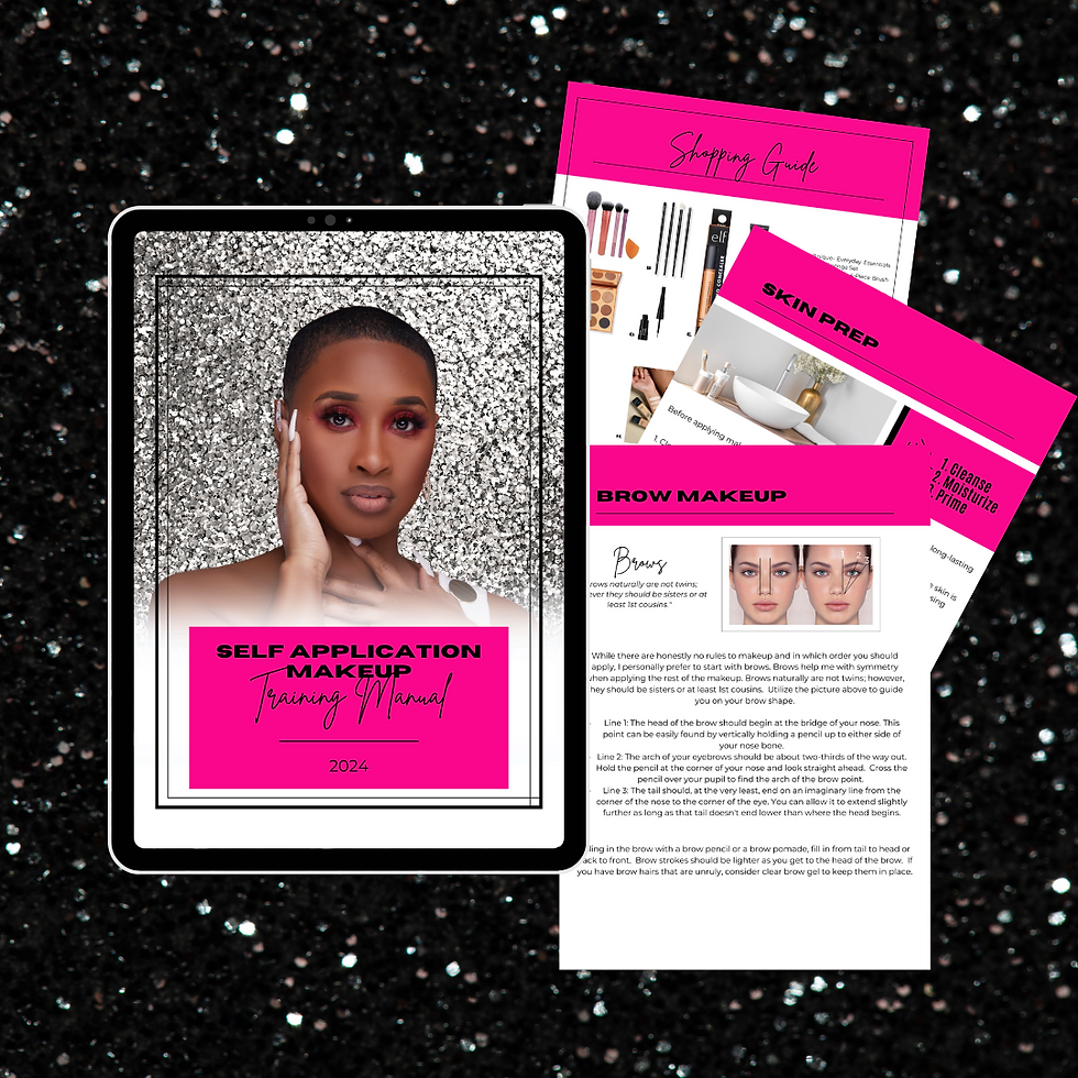 Self-Application Makeup Training Manual