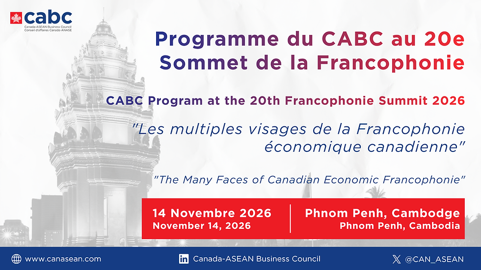 CABC Program at the 20th Francophonie Summit 2026