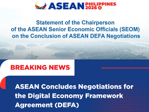 The ASEAN Digital Economy Framework Agreement (DEFA) Negotiation Has Reached a Conclusion