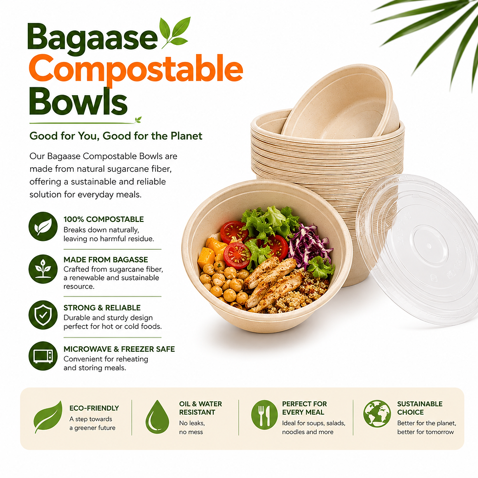 Thumbnail: Bagaase Compostable Bowl