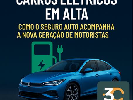 Carros elétricos em alta: como o Seguro Auto acompanha a nova geração de motoristas